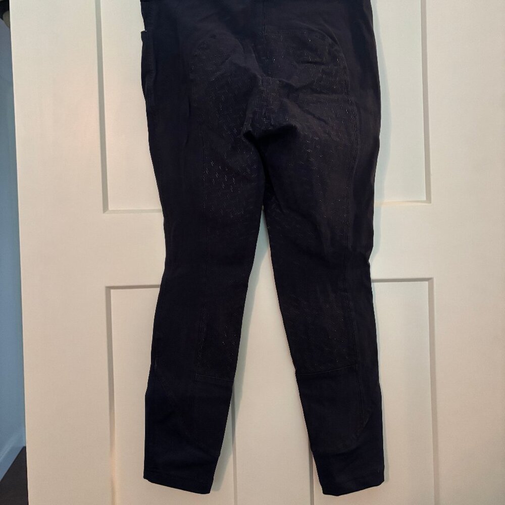 Dublin Silicone Full Seat Navy Breeches - Gently Used, Size 26